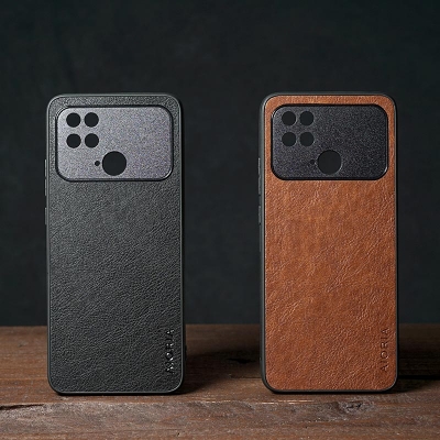 Xiaomi Poco C40 - AIORIA Leather Texture Hybrid Case