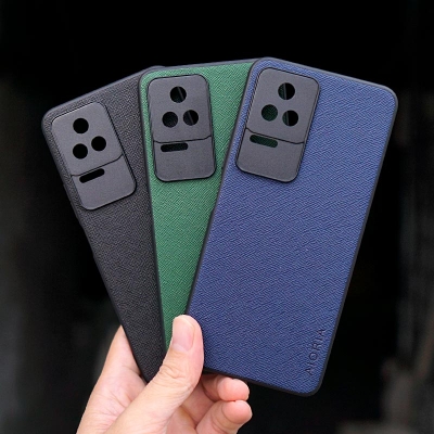 Xiaomi Poco F4 - AIORIA Canvas Texture Hybrid Case