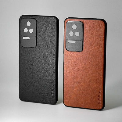 Xiaomi Poco F4 - AIORIA Leather Texture Hybrid Case