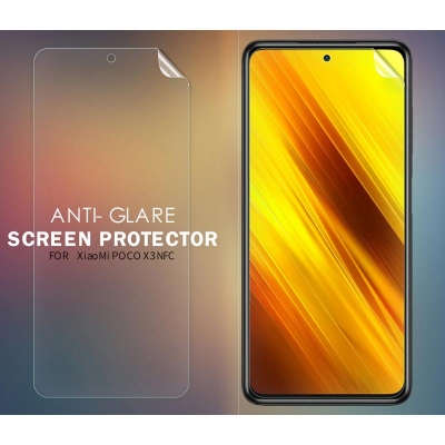 Xiaomi Poco X3 NFC - X3 Pro - Mi 10T Lite 5G - Nillkin Antiglare Screen Guard