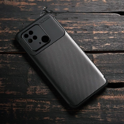 Xiaomi Redmi 10C - AUTOFOCUS Carbon Fiber Soft Case