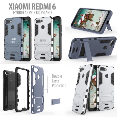^ Xiaomi Redmi 6 / Redmi 6A - Hybrid Armor Kickstand