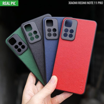 Xiaomi Redmi Note 11 Pro Plus 5G - Poco X4 NFC 5G - AIORIA Canvas Texture Hybrid Case