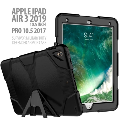 iPad Air 3 2019 10.5 Inch - iPad Pro 10.5 - Survivor Military Duty Defender Armor Case