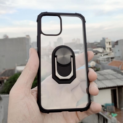 iPhone 11 Pro - Shockproof Fusion Armor Hybrid Case with Ring