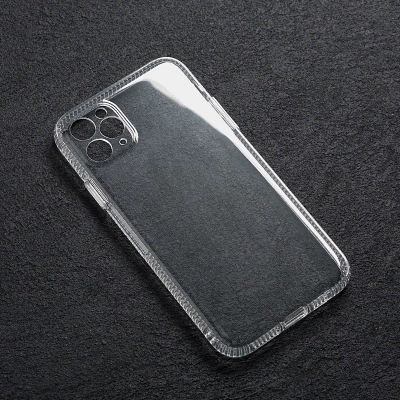 iPhone 11 Pro Max - Clear Rugged Armor TPU Soft Case