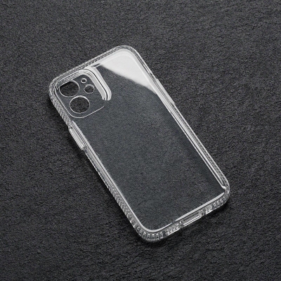 iPhone 12 Mini - Clear Rugged Armor TPU Soft Case