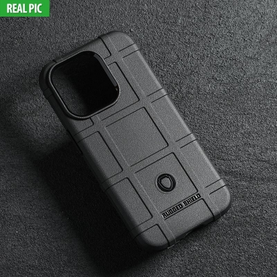iPhone 14 Pro - Rugged Shield Armor TPU Soft Case
