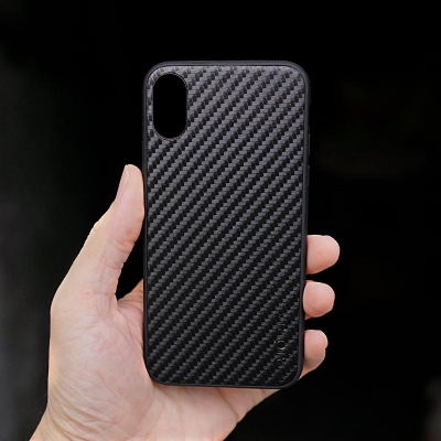 iPhone X - XS - AIORIA Carbon Fiber Hybrid Case