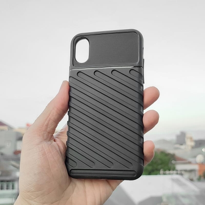 iPhone X - XS - Suitcase Armor TPU Soft Case
