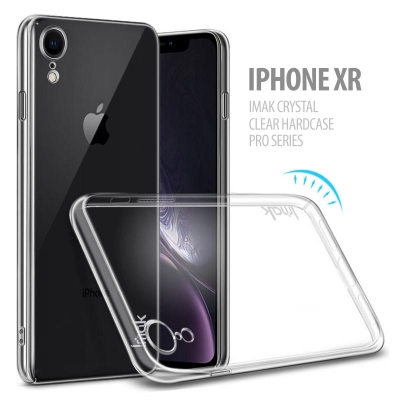 ^ iPhone XR - IMAK Crystal Clear Hard Case Pro Series