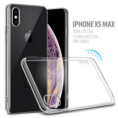 ^ iPhone XS Max - IMAK Crystal Clear Hard Case Pro Series